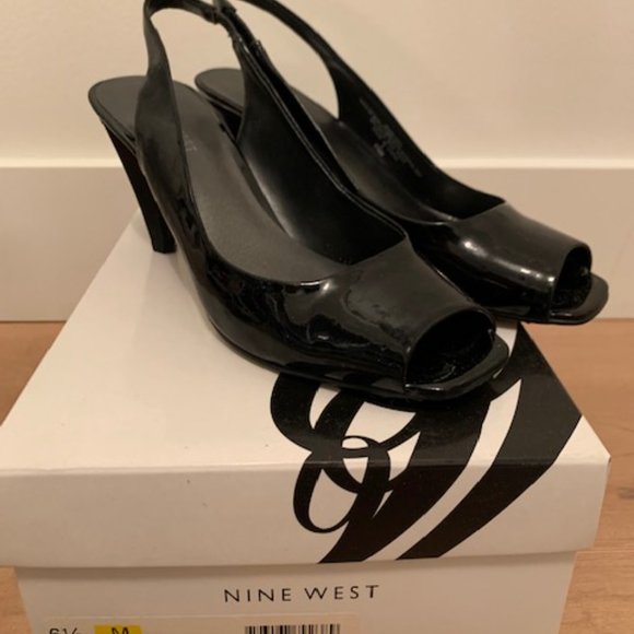 Nine West Sling Black - Picture 2 of 2